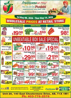 Fruiticana catalogue | Fruiticana weekly specials | 2026-05-11T00:00:00.000Z - 2026-05-14T00:00:00.000Z