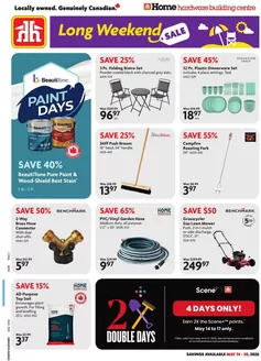 Home Hardware catalogue in Cranbrook BC | Top deals for all customers | 2026-05-14T00:00:00.000Z - 2026-05-20T00:00:00.000Z