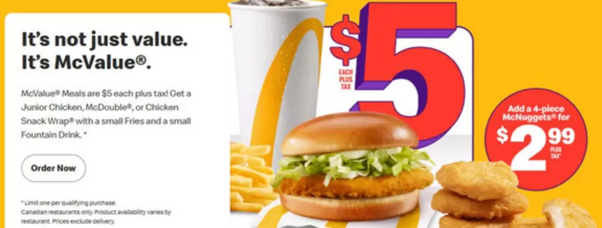 McDonald's catalogue in Peace River | Promotions  | 2026-05-15T00:00:00.000Z - 2026-05-31T00:00:00.000Z