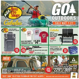 Bass Pro Shop catalogue in Hamilton | Go outdoors | 2026-05-18T00:00:00.000Z - 2026-05-27T00:00:00.000Z