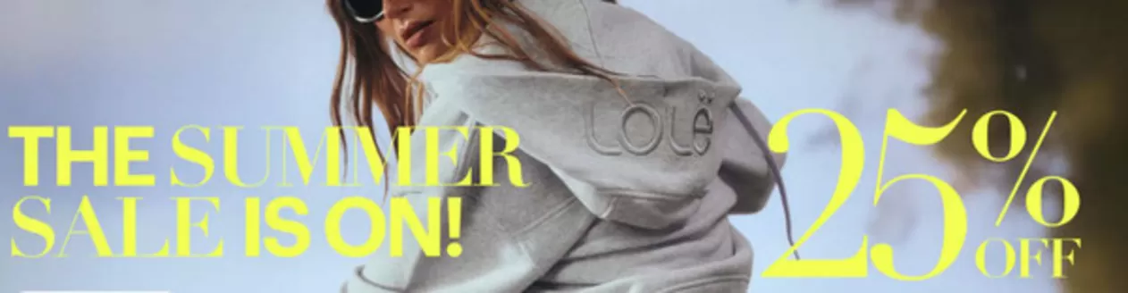 Lolë catalogue | 25% off | 2026-05-18T00:00:00.000Z - 2026-06-08T00:00:00.000Z