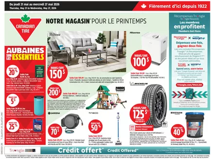 Canadian Tire catalogue in Oakville | Great offer for all customers | 2026-05-21T00:00:00.000Z - 2026-05-27T00:00:00.000Z