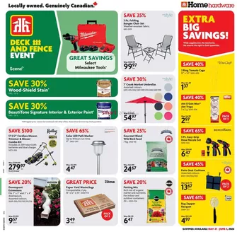 Home Hardware catalogue in Airdrie | Our best deals for you | 2026-05-21T00:00:00.000Z - 2026-06-03T00:00:00.000Z