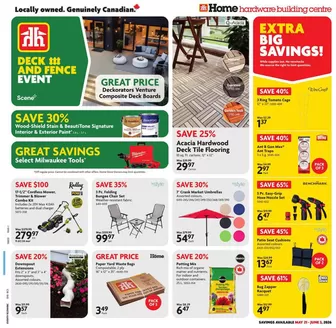 Home Hardware catalogue | New offers to discover | 2026-05-21T00:00:00.000Z - 2026-06-03T00:00:00.000Z