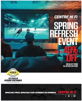 Centre Hi-Fi catalogue | Weekly Flyer | 2026-05-22T00:00:00.000Z - 2026-05-28T00:00:00.000Z