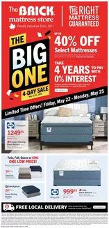 The Brick catalogue | Brick Mattress Store | 2026-05-22T00:00:00.000Z - 2026-06-04T00:00:00.000Z