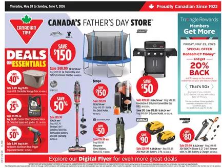 Canadian Tire catalogue in Ste. Anne | Discover attractive offers | 2026-05-28T00:00:00.000Z - 2026-06-07T00:00:00.000Z