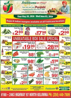 Fruiticana catalogue in Georgetown | Offers for bargain hunters | 2026-05-28T00:00:00.000Z - 2026-06-03T00:00:00.000Z
