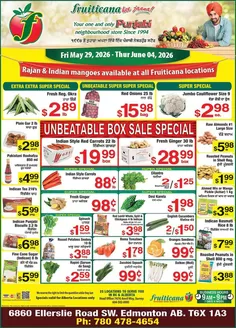 Fruiticana catalogue in Georgetown | Our best bargains | 2026-05-29T00:00:00.000Z - 2026-06-04T00:00:00.000Z
