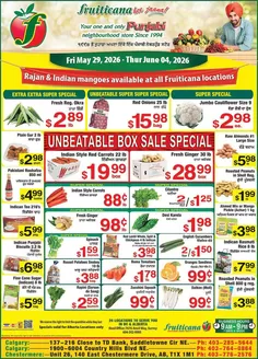 Fruiticana catalogue in Georgetown | Exclusive deals and bargains | 2026-05-29T00:00:00.000Z - 2026-06-04T00:00:00.000Z