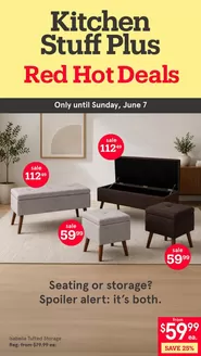 Kitchen Stuff Plus catalogue | Kitchen Stuff Plus weeky flyer | 2026-06-01T00:00:00.000Z - 2026-06-07T00:00:00.000Z