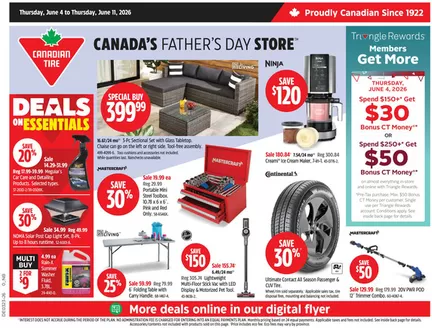 Canadian Tire catalogue in Amherst NS | Top offers for smart savers | 2026-06-04T00:00:00.000Z - 2026-06-11T00:00:00.000Z