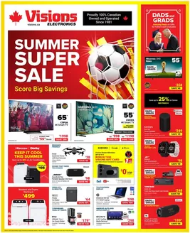Visions Electronics catalogue | Summer super sale  | 2026-06-05T00:00:00.000Z - 2026-06-11T00:00:00.000Z