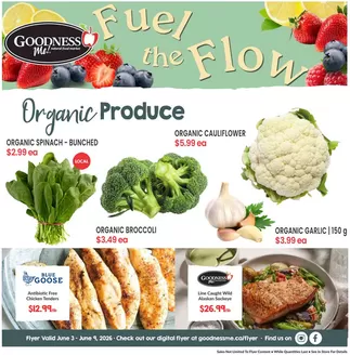 Goodness Me catalogue in Kitchener | Weekly flyer  | 2026-06-05T00:00:00.000Z - 2026-06-09T00:00:00.000Z