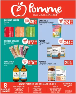 Pomme Natural Market catalogue in Kitchener | Monthly flyer  | 2026-06-05T00:00:00.000Z - 2026-06-30T00:00:00.000Z
