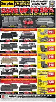 Surplus Furniture catalogue | Save up to 50 % | 2026-06-05T00:00:00.000Z - 2026-06-14T00:00:00.000Z