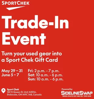 Sport Chek catalogue | Exclusive bargains | 2026-05-29T00:00:00.000Z - 2026-06-07T00:00:00.000Z
