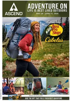 Bass Pro Shop catalogue | Adventure on life is best lived outdoors | 2026-06-08T00:00:00.000Z - 2026-06-11T00:00:00.000Z