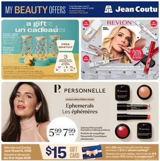 Jean Coutu catalogue | Great offer for bargain hunters | 2026-06-11T00:00:00.000Z - 2026-06-17T00:00:00.000Z