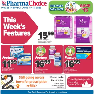 PharmaChoice catalogue | Top deals and discounts | 2026-06-11T00:00:00.000Z - 2026-06-17T00:00:00.000Z