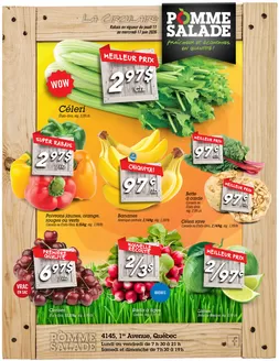 Pomme Salade catalogue | Circulaire – en vigueur du: 11 AU 17 juin 2026 | 2026-06-11T00:00:00.000Z - 2026-06-17T00:00:00.000Z