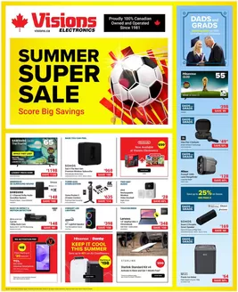 Visions Electronics catalogue | Summer super sale | 2026-06-12T00:00:00.000Z - 2026-06-18T00:00:00.000Z