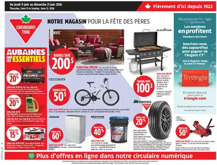 Canadian Tire catalogue in Midhurst | Current bargains and offers | 2026-06-11T00:00:00.000Z - 2026-06-21T00:00:00.000Z