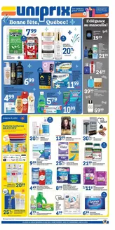 Uniprix catalogue | Uniprix Weekly ad | 2026-06-18T00:00:00.000Z - 2026-07-08T00:00:00.000Z