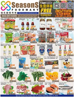 Seasons foodmart catalogue | Weekly flyer | 2026-06-19T00:00:00.000Z - 2026-06-25T00:00:00.000Z