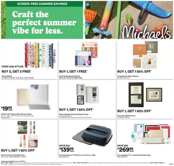 Michaels catalogue | 6/19 Weekly Ad Canada | 2026-06-19T00:00:00.000Z - 2026-07-03T00:00:00.000Z