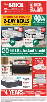 The Brick catalogue | Brick Mattress Store | 2026-06-22T00:00:00.000Z - 2026-07-08T00:00:00.000Z