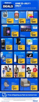 Walmart catalogue | Our best offers for you | 2026-06-22T00:00:00.000Z - 2026-07-01T00:00:00.000Z