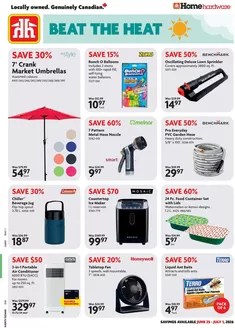 Home Hardware catalogue | Great offer for bargain hunters | 2026-06-25T00:00:00.000Z - 2026-07-01T00:00:00.000Z