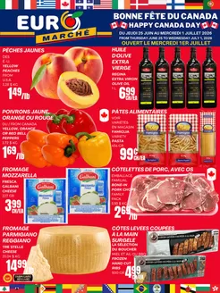 Euromarché catalogue | Bonne Fête Du Canada Happy Canada Day | 2026-06-25T00:00:00.000Z - 2026-07-01T00:00:00.000Z
