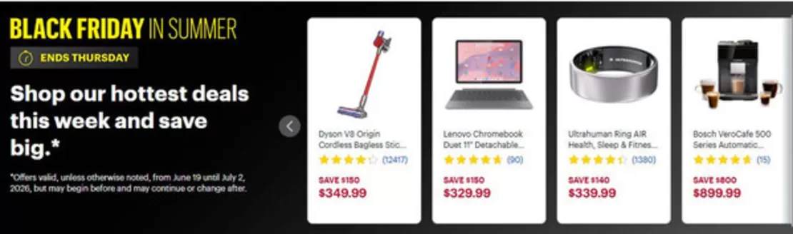 Best Buy catalogue in Yarmouth | Black friday summer | 2026-06-30T00:00:00.000Z - 2026-07-02T00:00:00.000Z