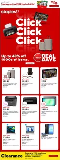 Staples catalogue in Yarmouth | Up to 40% off 1000s of items | 2026-06-30T00:00:00.000Z - 2026-07-02T00:00:00.000Z