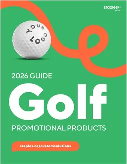 Staples catalogue in Yarmouth | Golf 2026 Idea Book | 2026-06-30T00:00:00.000Z - 2026-08-31T00:00:00.000Z