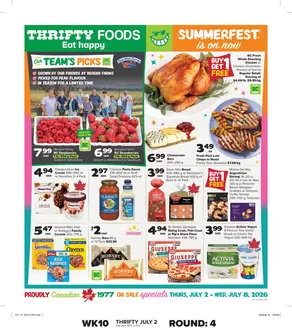 Thrifty Foods catalogue | Offers for bargain hunters | 2026-07-02T00:00:00.000Z - 2026-07-08T00:00:00.000Z