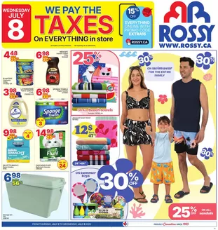Rossy catalogue in Markham | Top offers for all bargain hunters | 2026-07-02T00:00:00.000Z - 2026-07-08T00:00:00.000Z