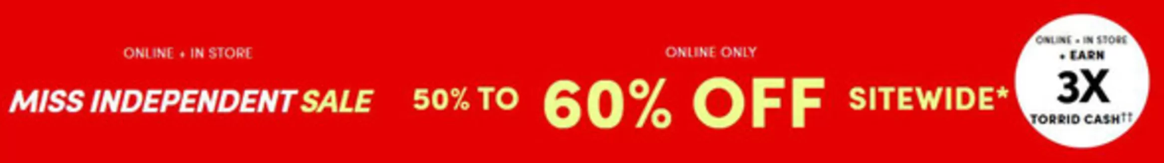 Torrid catalogue in Markham | 60 % off | 2026-07-01T00:00:00.000Z - 2026-07-20T00:00:00.000Z