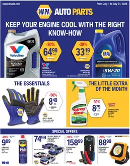 NAPA Auto Parts catalogue in Brampton | Keep your engine cool with the right know-how | 2026-07-02T00:00:00.000Z - 2026-07-31T00:00:00.000Z