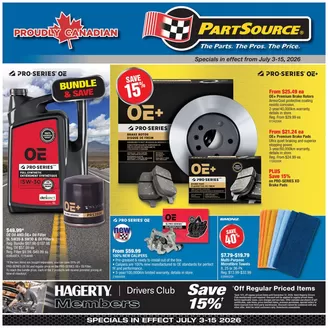 Part Source catalogue | Part Source | 2026-07-03T00:00:00.000Z - 2026-07-15T00:00:00.000Z