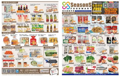 Seasons foodmart catalogue | Seasons foodmart flyer | 2026-07-05T00:00:00.000Z - 2026-07-09T00:00:00.000Z