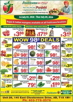 Fruiticana catalogue | Exclusive bargains | 2026-07-03T00:00:00.000Z - 2026-07-09T00:00:00.000Z