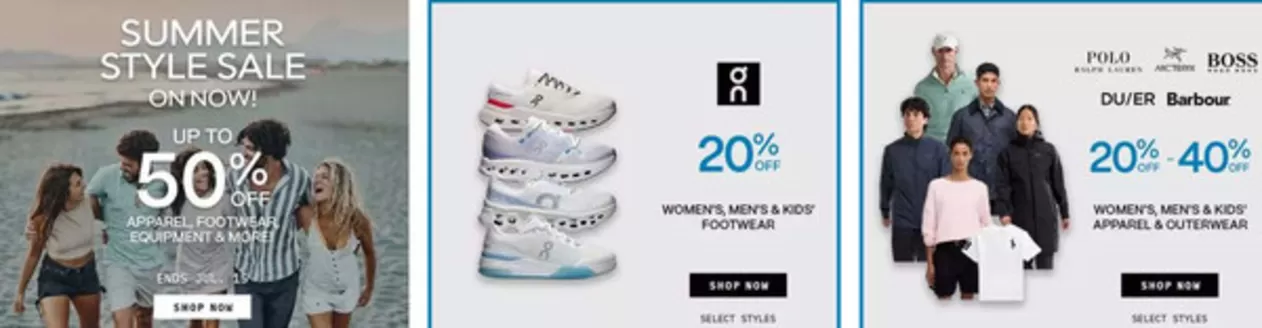 Sporting Life catalogue in Abbotsford | Summer style sale on now | 2026-07-06T00:00:00.000Z - 2026-07-15T00:00:00.000Z