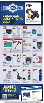 Princess Auto catalogue in Brandon | Current deals and offers | 2026-07-07T00:00:00.000Z - 2026-07-19T00:00:00.000Z