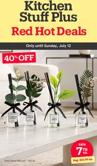 Kitchen Stuff Plus catalogue | Kitchen Stuff Plus weeky flyer | 2026-07-06T00:00:00.000Z - 2026-07-12T00:00:00.000Z