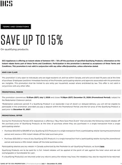 Goemans Appliances catalogue | Save up to 15 % off | 2026-07-07T00:00:00.000Z - 2026-12-31T00:00:00.000Z
