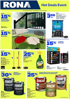 RONA catalogue in Calgary | RONA Weekly ad | 2026-07-09T00:00:00.000Z - 2026-07-15T00:00:00.000Z