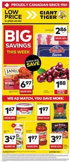 Giant Tiger catalogue in North York | Attractive special offers for everyone | 2026-07-08T00:00:00.000Z - 2026-07-14T00:00:00.000Z